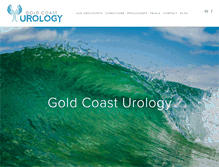 Tablet Screenshot of gcurology.com.au